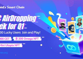 CoinEx Smart Chain (CSC) launches NFT Airdrop Week Q1 / 2022