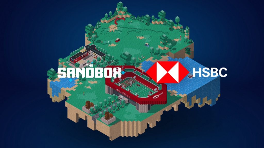 HSBC bank buys land in The Sandbox (SAND), directly in the metaverse game