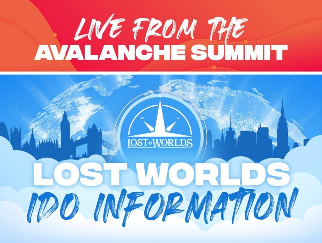 Lost Worlds x Avalaunch IDO announcement