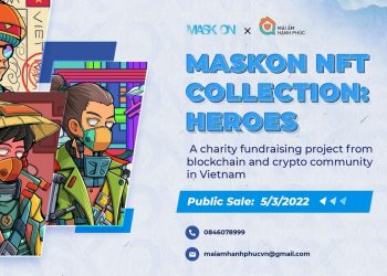 MaskOn officially opens the sale of the NFT collection for charity purposes