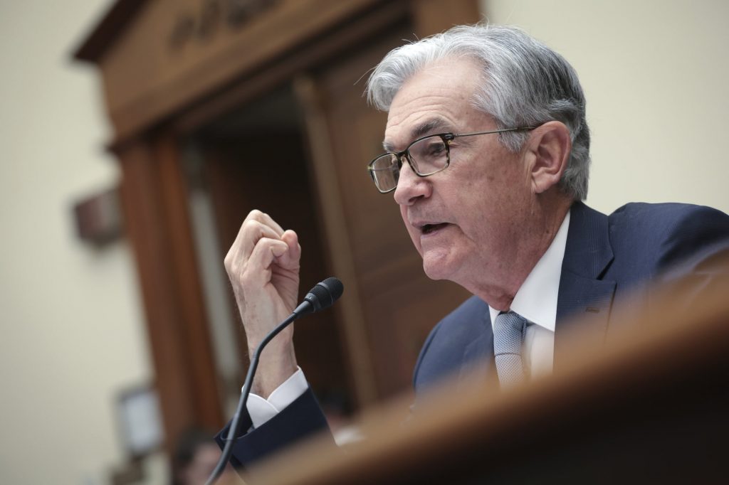 The latest statements from the Fed chairman on the timing of rate hikes and cryptocurrency regulations