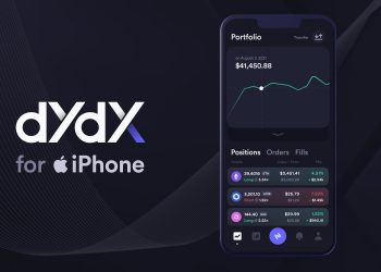 dYdX launches the app on iOS