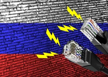 What occurs when Russia ‘drops’ the net connection?
