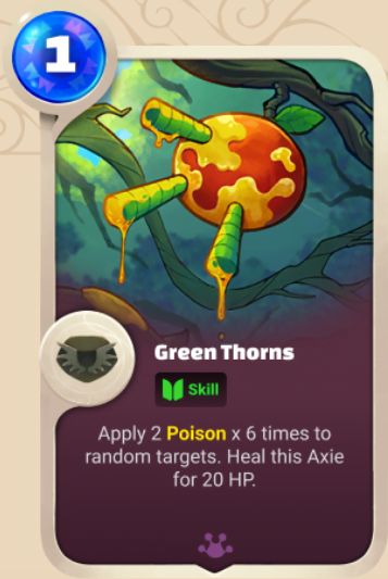 Green thorns