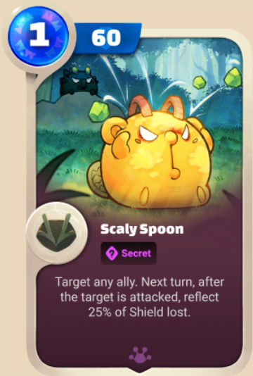 Scaly spoon