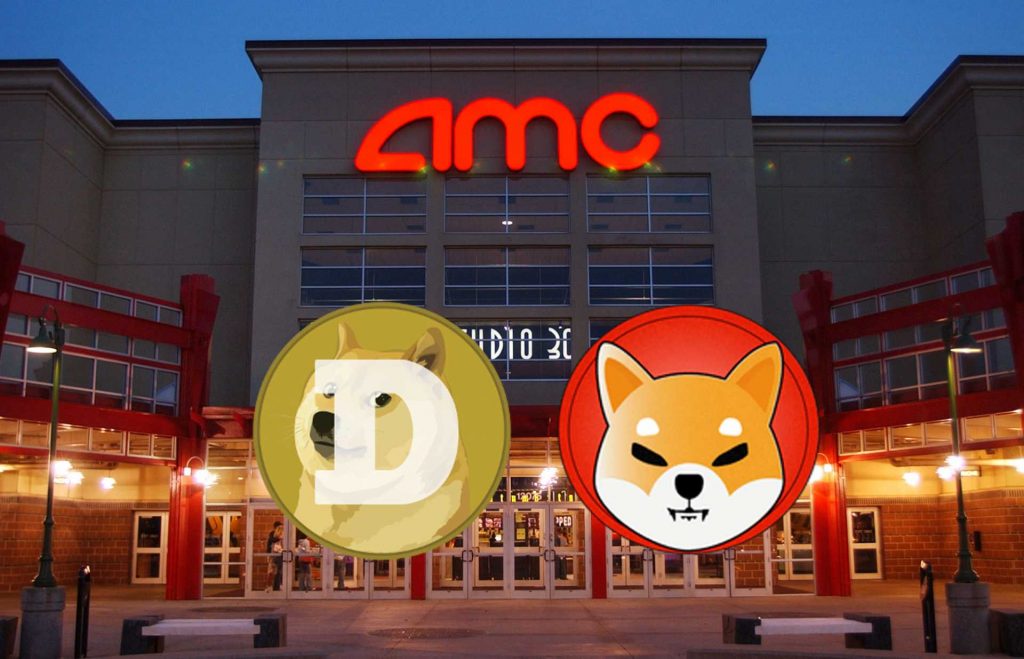 AMC cinema chain accepts Dogecoin (DOGE) and Shiba Inu (SHIB) payments on mobile apps