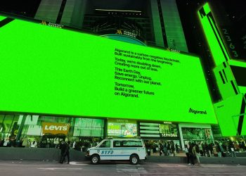 Algorand (ALGO) plans to lead the Earth Day campaign in Times Square