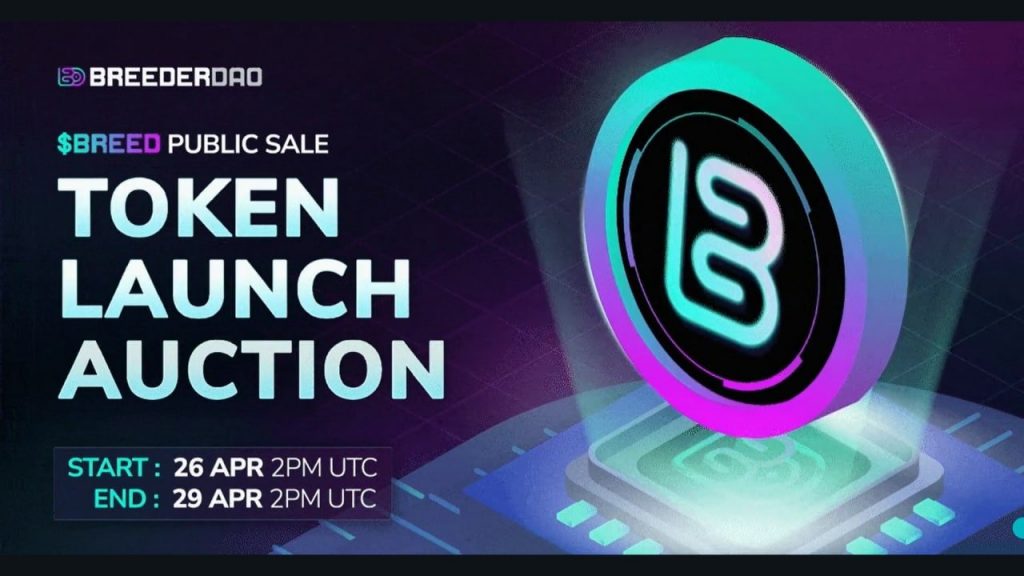 BreederDAO (BREED) Copper Token Launch Auction (TLA)