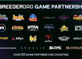 BreederDAO (BREED) announces partnerships with over 20 Blockchain gaming projects