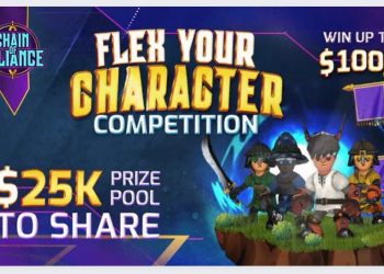 Chain of Alliance is launching the "Flex Your Character" contest with bonus pools up to $ 25,000