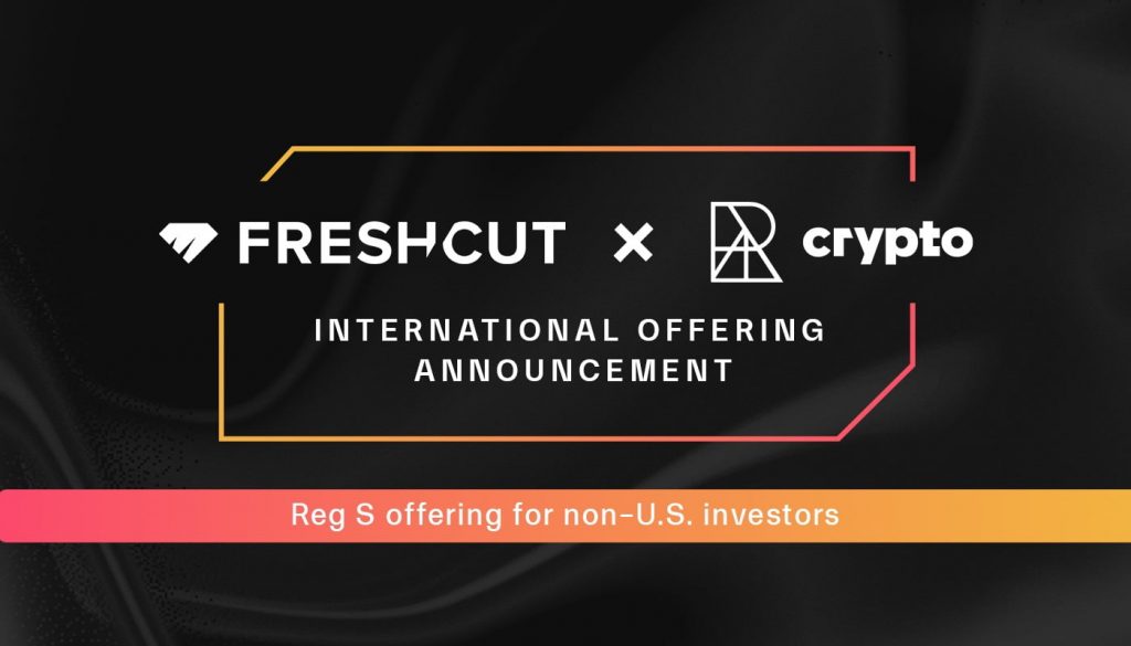 FreshCut Labs (FCD) is partnering with Republic Crypto to issue tokens for the first time