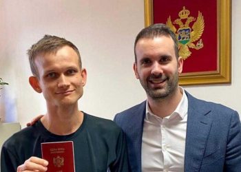 Government of Montenegro Grants Citizenship to Vitalik Buterin in an attempt to promote the cryptocurrency industry