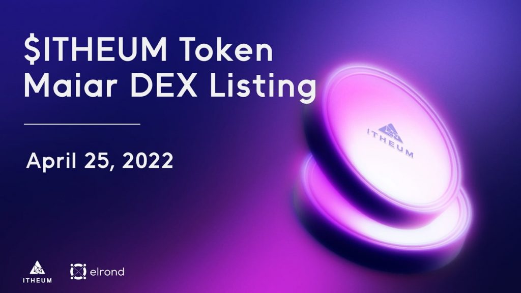 ITHEUM is officially "listed" on DEX Maiar