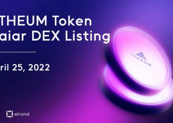 ITHEUM is officially "listed" on DEX Maiar