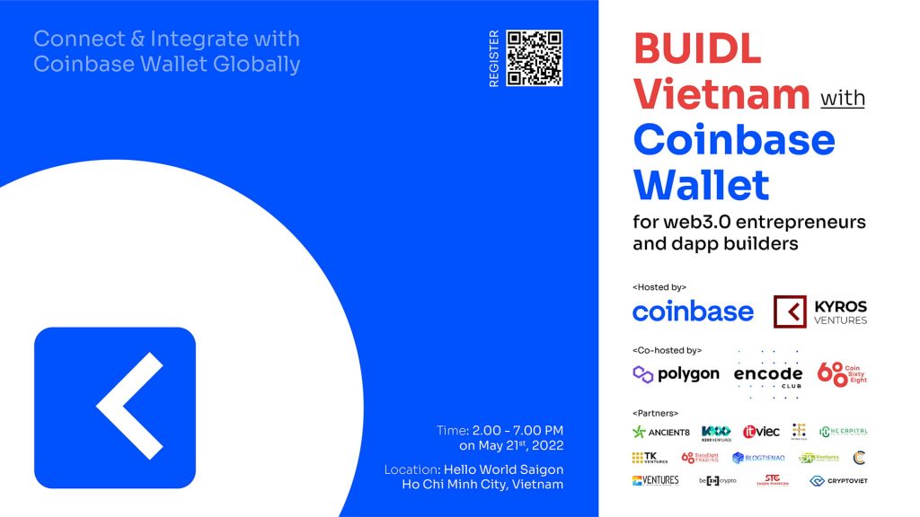 BUIDL Vietnam with Coinbase Wallet - The first hackathon event for Web3 developers in Vietnam