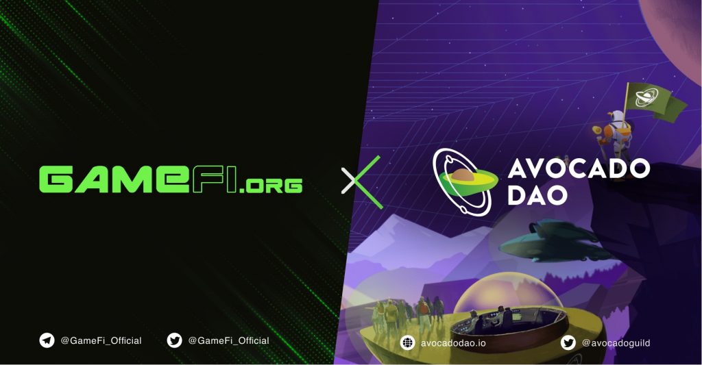 GameFi.org partners with Avocado DAO to unlock the potential of the GameFi industry