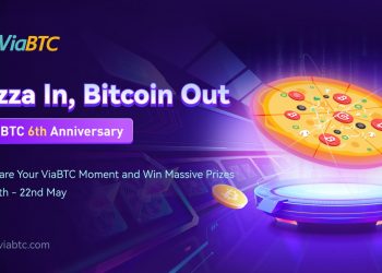 ViaBTC launches the "Pizza In, Bitcoin Out" event to celebrate its 6th anniversary