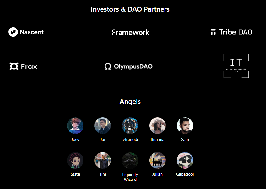 Investors and Partners of the Volt Protocol project