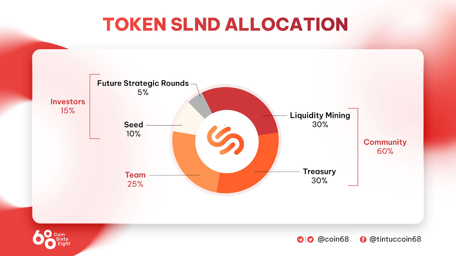 Allocation of the SLND token