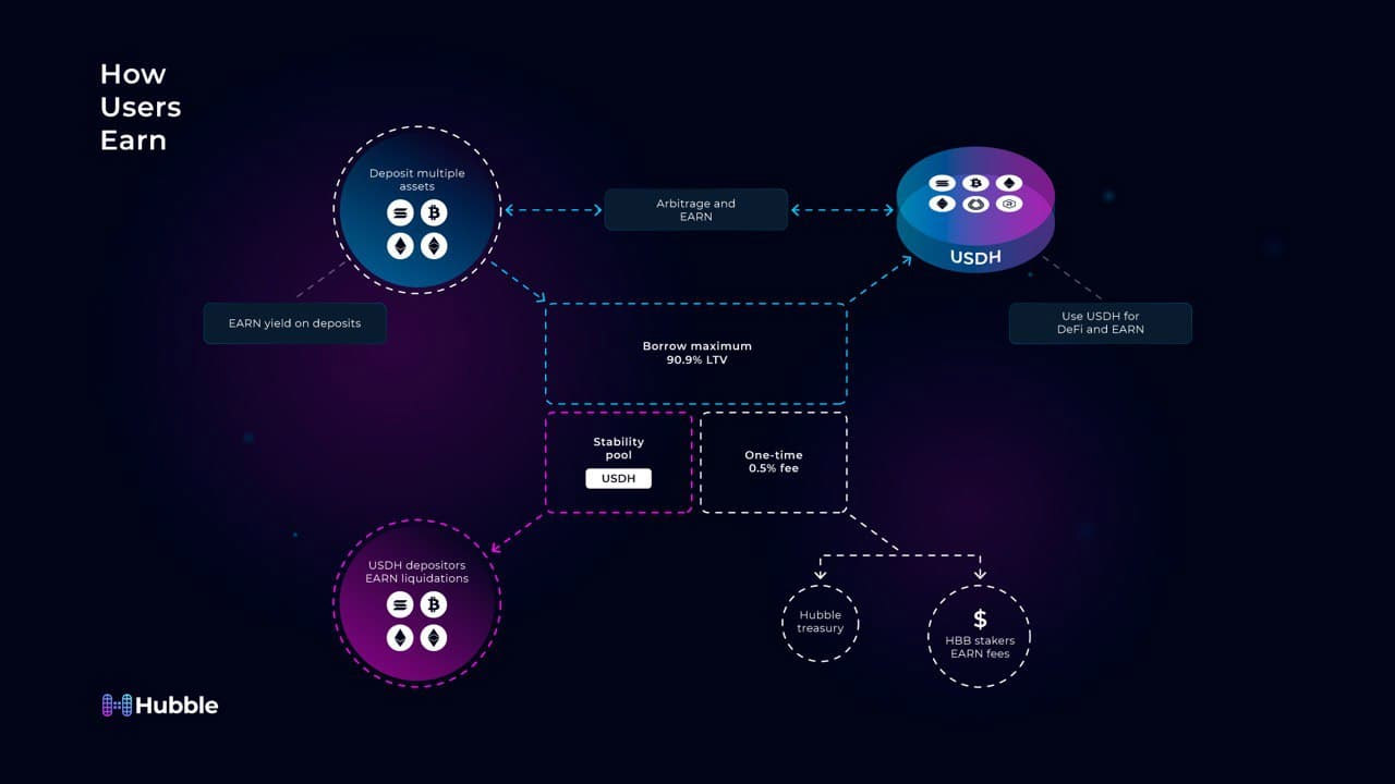 Profit model on the Hubble Protocol