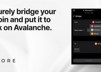 Avalanche (AVAX) distributes Bitcoin Bridge via Core Wallet
