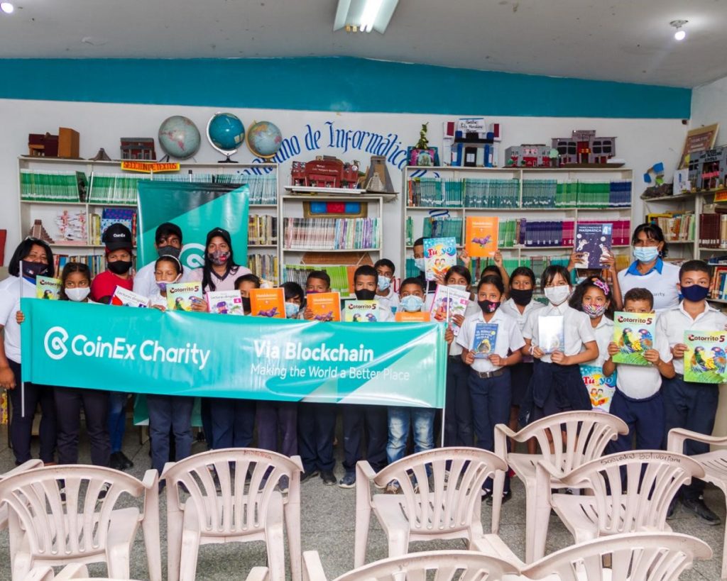 CoinEx's book donation campaign continues to set foot in the next 4 countries