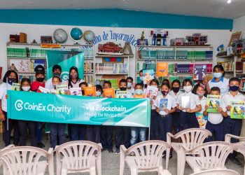 CoinEx's book donation campaign continues to set foot in the next 4 countries