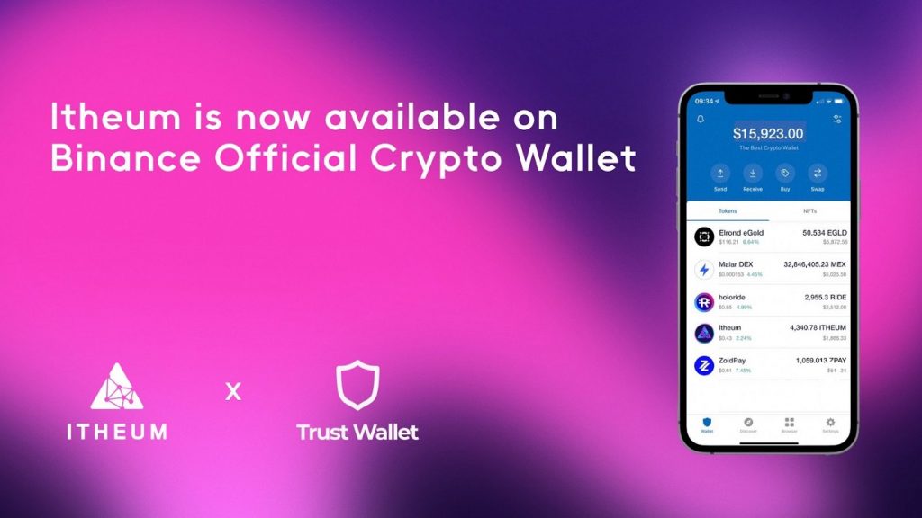 Item is officially available on Trust Wallet