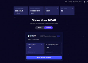 LiNEAR project interface