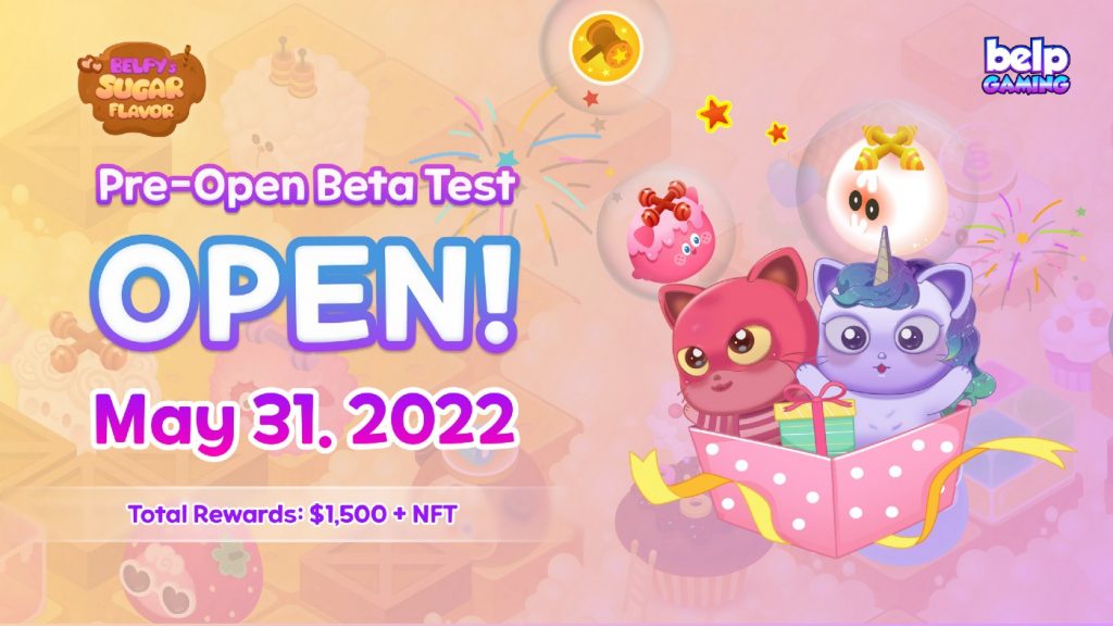 Sugar Flavor opens the Pre-Open Beta Test v2 with many attractive prizes