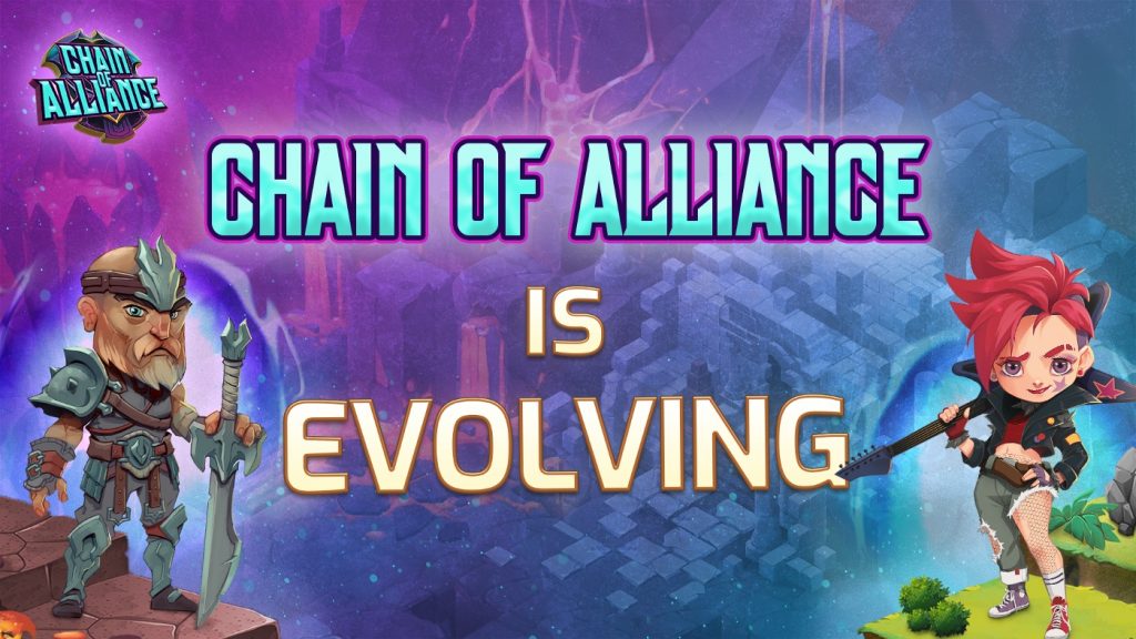 The Chain of Alliance game is about to launch the mobile version