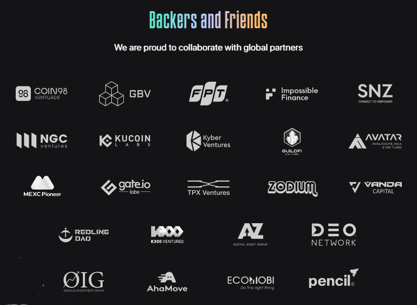 Investors and development partners of the Aura Network project