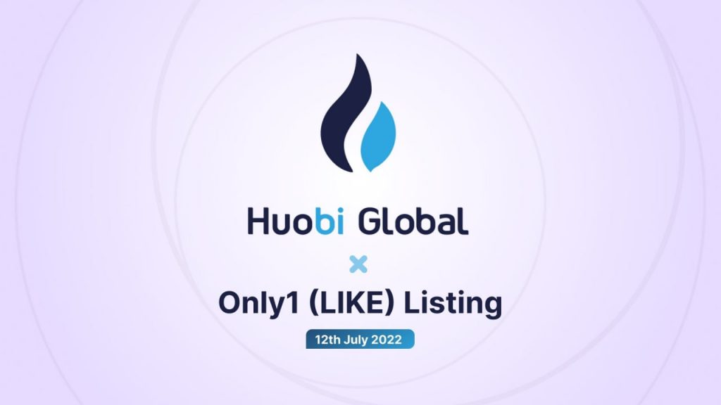 Huobi Global listed Only1 (LIKE) on 07/12