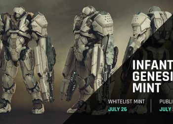 Metalcore announces the NFT Infantry Genesis release schedule