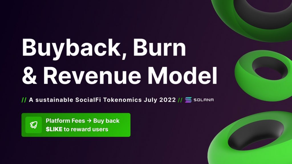 Only1's token burning mechanism and revenue model (LIKE)