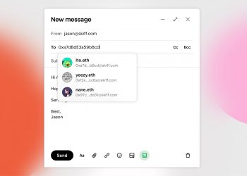 The Ethereum Name Service (ENS) domain returns with hesitation