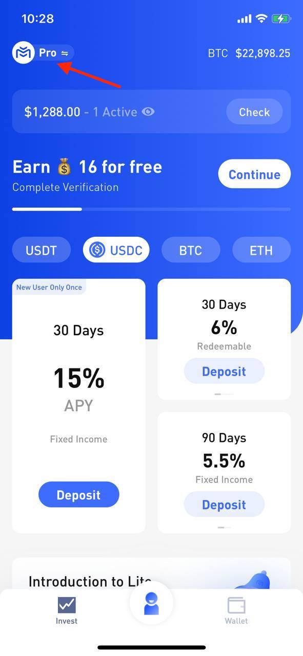 Step 6 Register an account on Matrixport