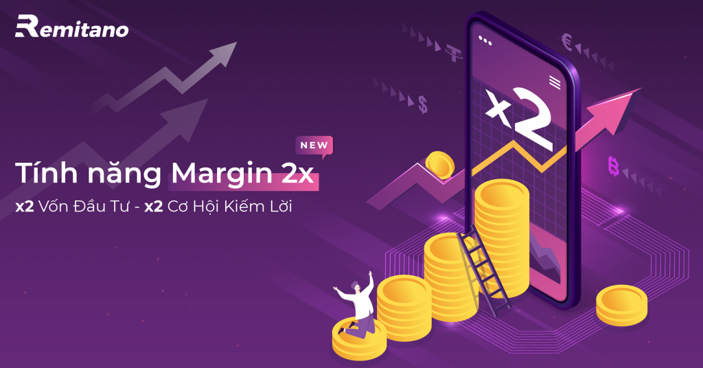 Double your crypto investment with Remitano's 2x Margin