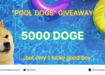 Finblox launches the "Pool Dogs" giveaway with a prize of 5000 DOGE