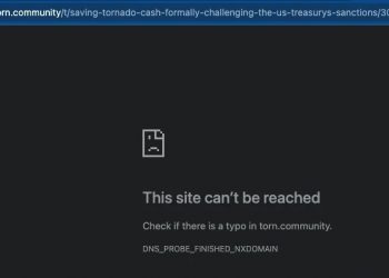 Tornado Cash Discord and admin forums have suddenly disappeared