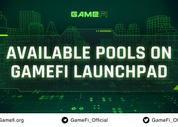 What types of pools does GameFi Launchpad have?