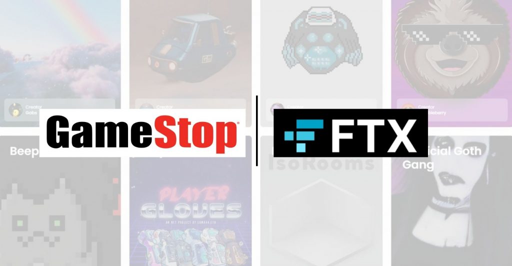 FTX.US forms a partnership with GameStop to promote the adoption of cryptocurrencies