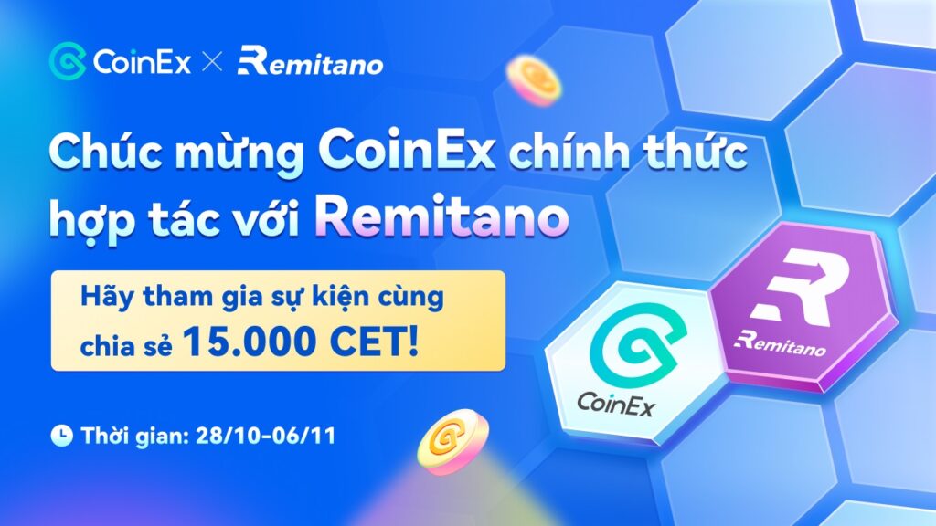 CoinEx x Remitano makes cryptocurrency trading easy