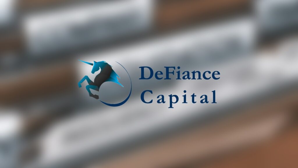 DeFiance Capital is raising $ 100 million to invest in "liquid tokens"