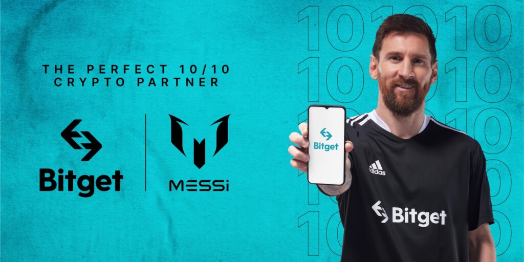 Football superstar Lionel Messi collaborates with the Bitget exchange