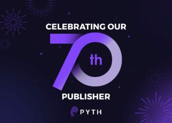 Pyth Network reaches its 70th milestone as a data publisher