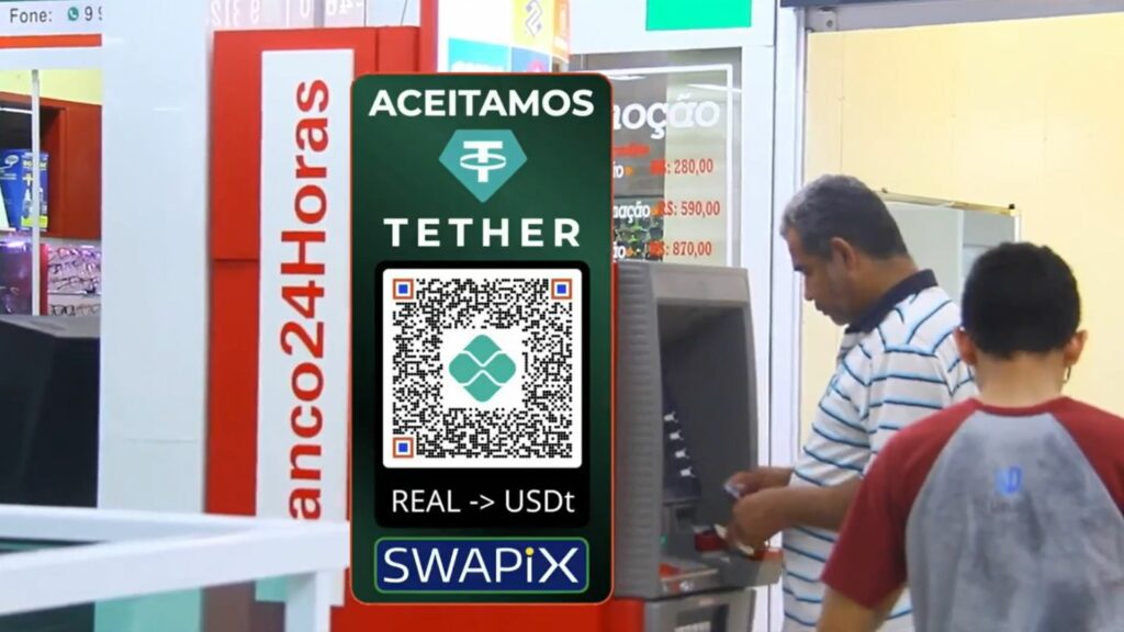 Tether (USDT) will be integrated into 24,000 ATMs in Brazil