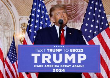 Donald Trump officially announces his candidacy for re-election