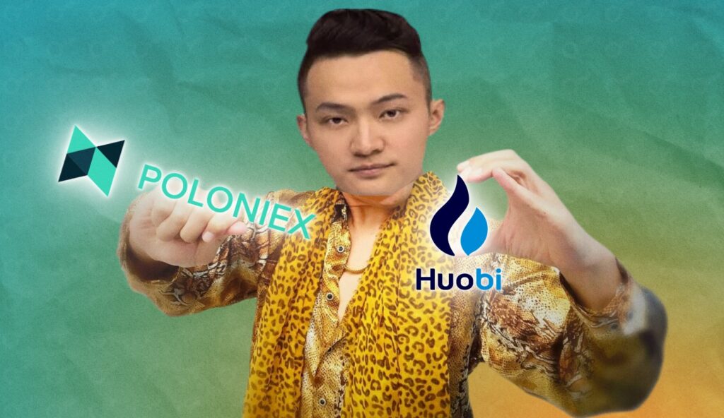 Justin Sun has announced that he may merge Poloniex into Huobi