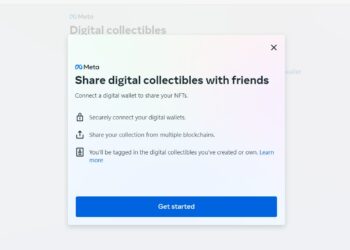 Meta wallet integration, which allows you to post NFT photos on Facebook